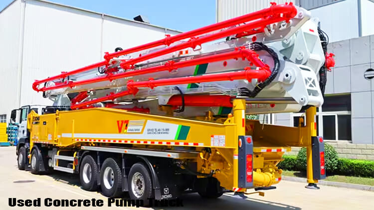 Xcmg hb67v 67m Used Concrete Boom Pump Truck for Sale