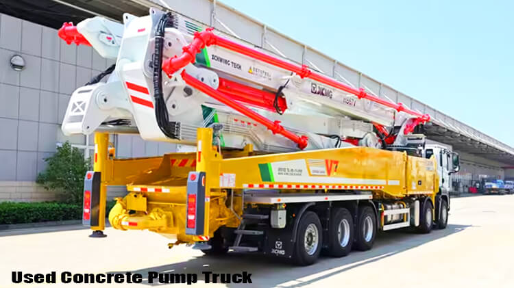 Xcmg hb67v 67m Used Concrete Boom Pump Truck for Sale
