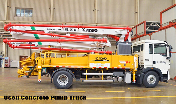 2022 Used 30m Concrete Pumper Truck for Sale Near Me Cost