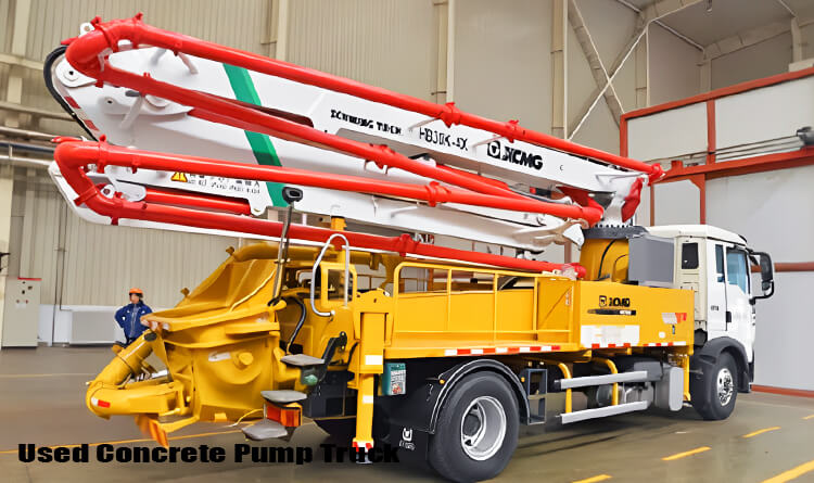 2022 Used 30m Concrete Pumper Truck for Sale Near Me Cost