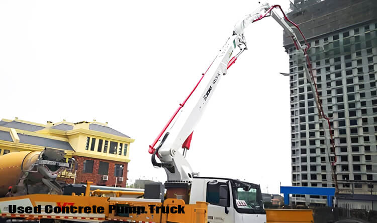 2022 Used 30m Concrete Pumper Truck for Sale Near Me Cost