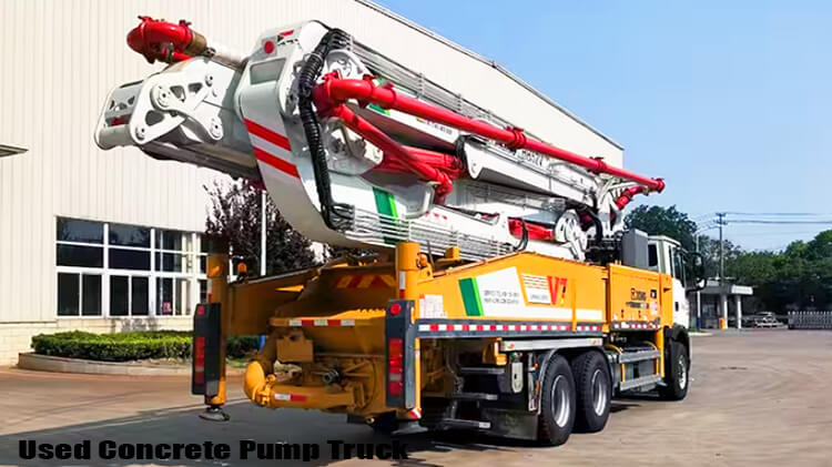 Buy XCMG Used Concrete Pump Truck for Sale Near Me Cost Price