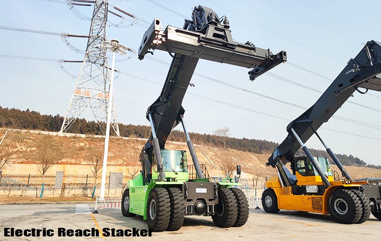 Electric Reach Container Stacker for Sale in Tanzania