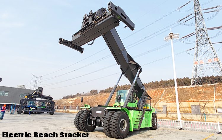 Electric Reach Container Stacker for Sale in Tanzania