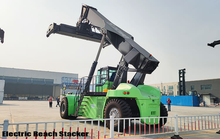 Electric Reach Container Stacker for Sale in Tanzania