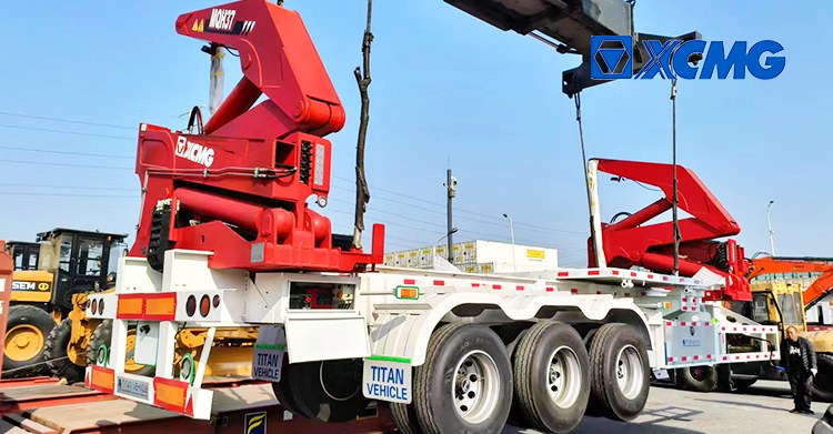 3 axle 40 ft container side lifter for sale in Guam
