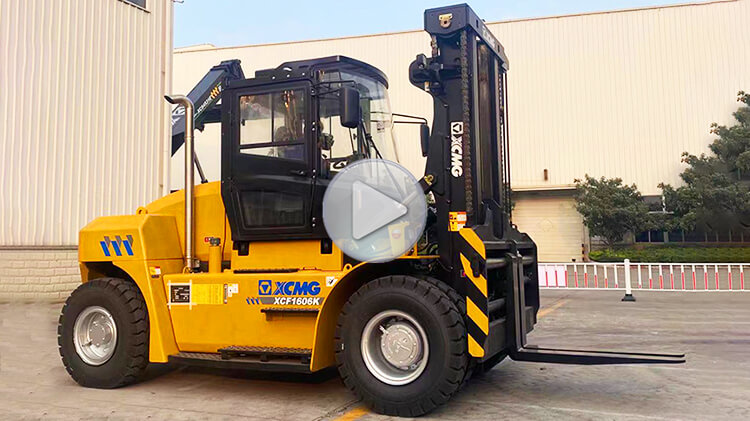 Xcmg XCF1606K 16 Ton Container Forklift for Sale Price