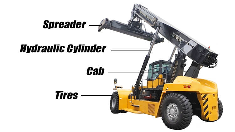 XCS4545K Reach Container Stacker for Sale in Côte d'Ivoire