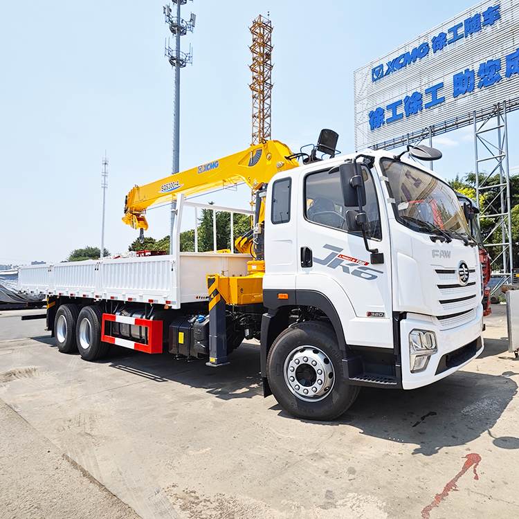 12000 Kg Sqs300-4 Faw Crane Truck