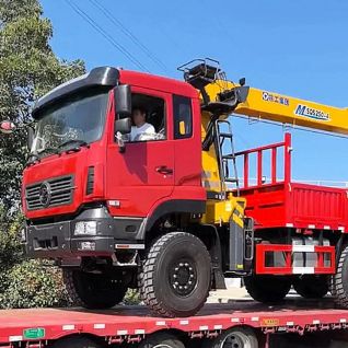 SQS250-4 10 Ton Rear Mounted Crane Truck