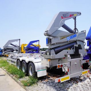 3 Axle 40 Ft Container Sidelifter Trailer