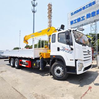 12000 Kg Sqs300-4 Faw Crane Truck